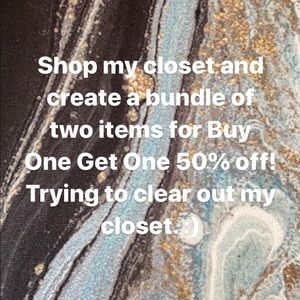 Buy One Get One 50% Off